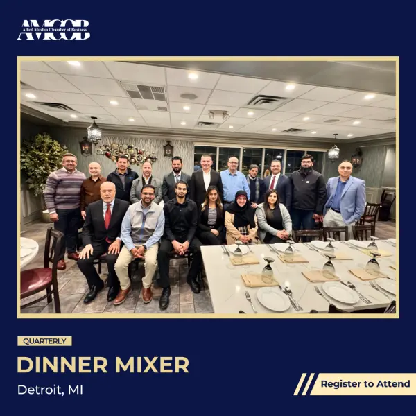 Detroit, MI: Quarterly Dinner Mixer