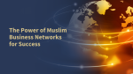 Muslim Business Networks