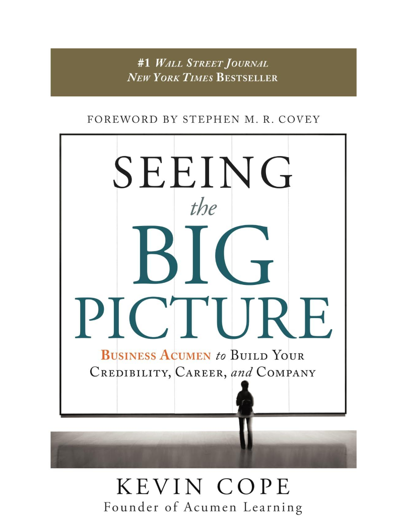Book Summary of Seeing the Big Picture by Kevin R