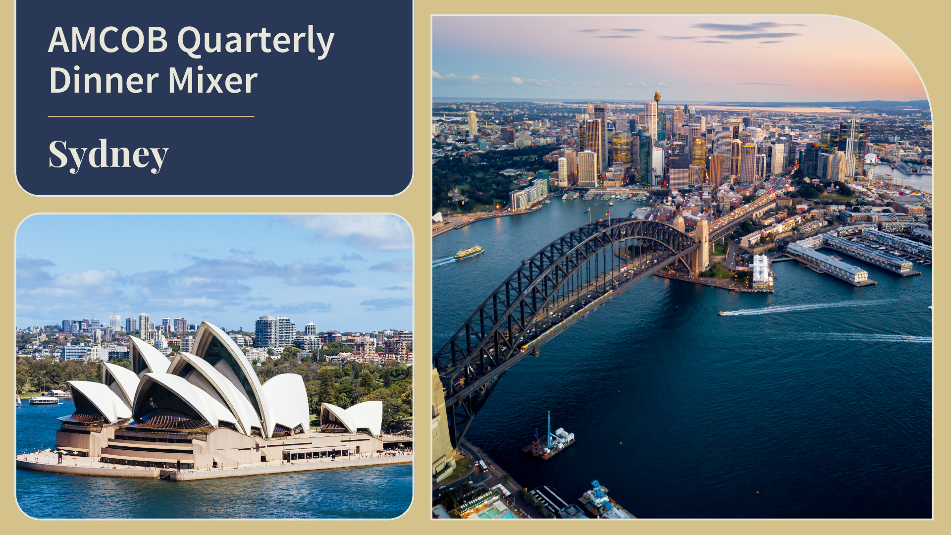 Sydney Sydney, Australia: Quarterly Dinner Mixer